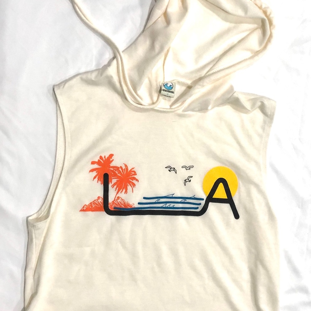 NWOT  L.A. Hip Tank Hoodie